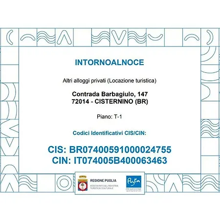 Intornoalnoce * Cisternino